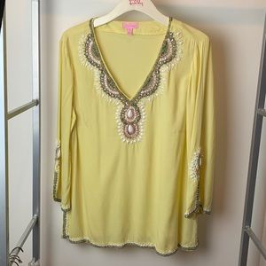 Lilly Pulitzer Beaded Tunic